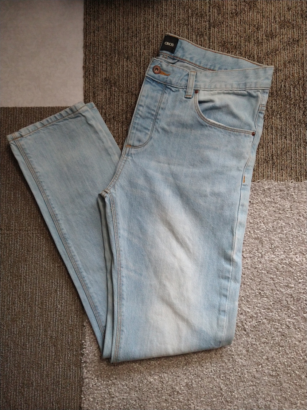 ASOS Light Blue Skinny Men’s Jeans 33"